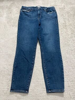Good American Good Legs Skinny Stretch High Rise  Jean